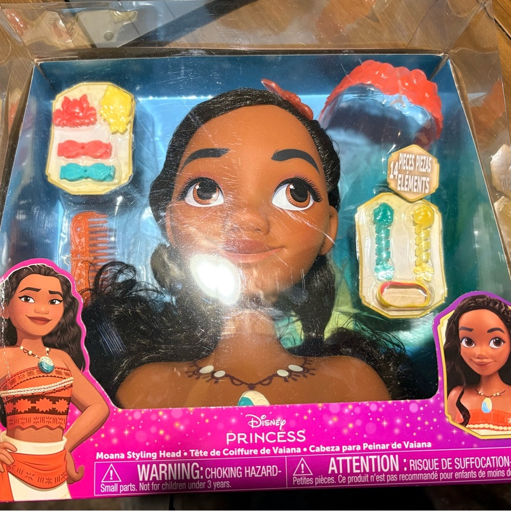 Disney Princess Moana Styling Head